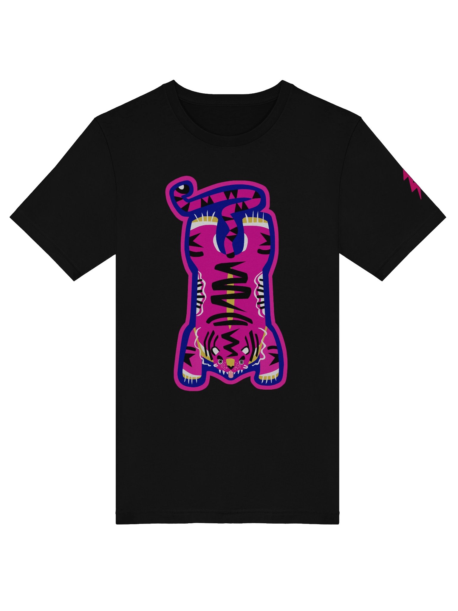 Pink and Blue Tiger - T-Shirt product image (6)