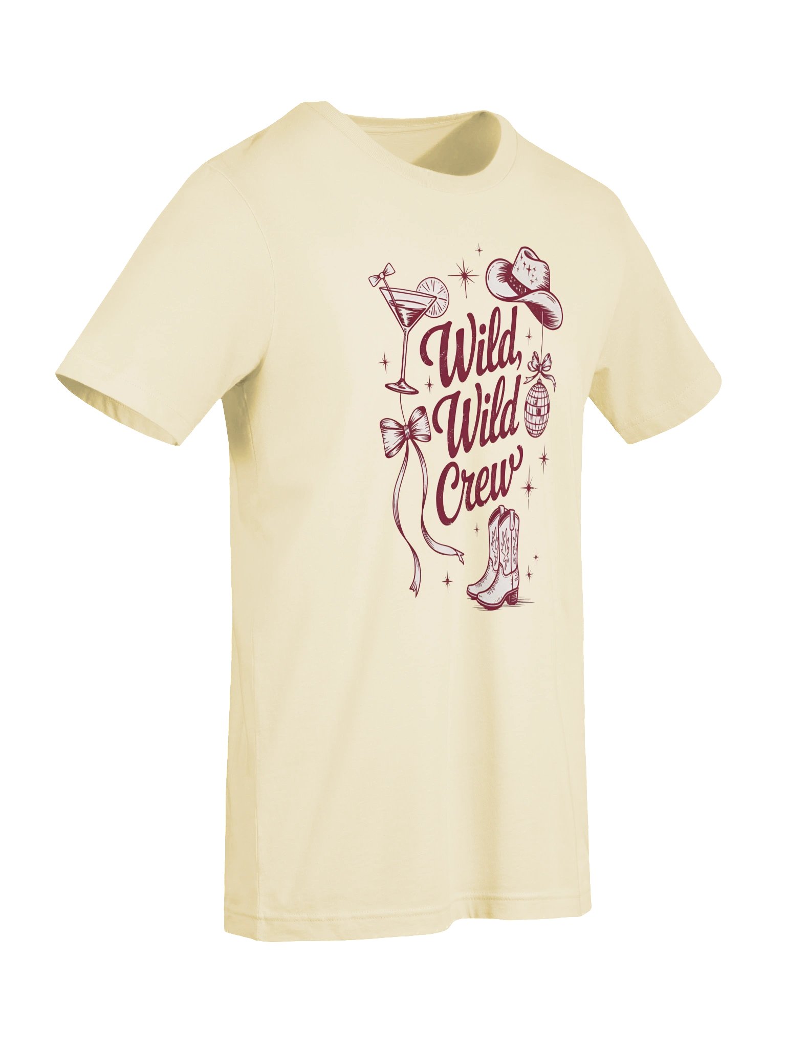 Wild, Wild Crew T-Shirt | Western Girls Trip & Cowgirl Party Tee product image (7)