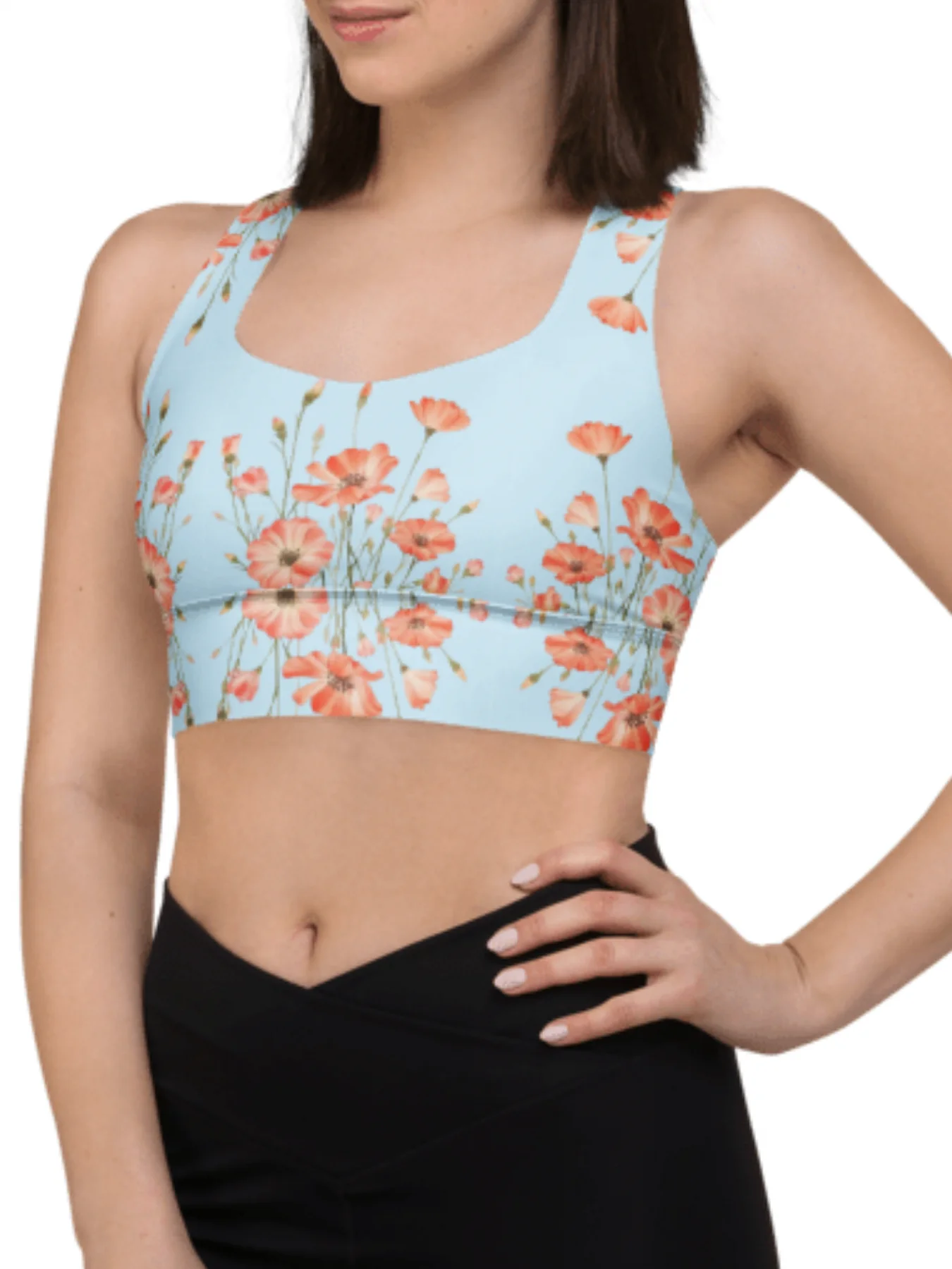 Spring Explosion Recycled Longline Sports Bra product image (3)