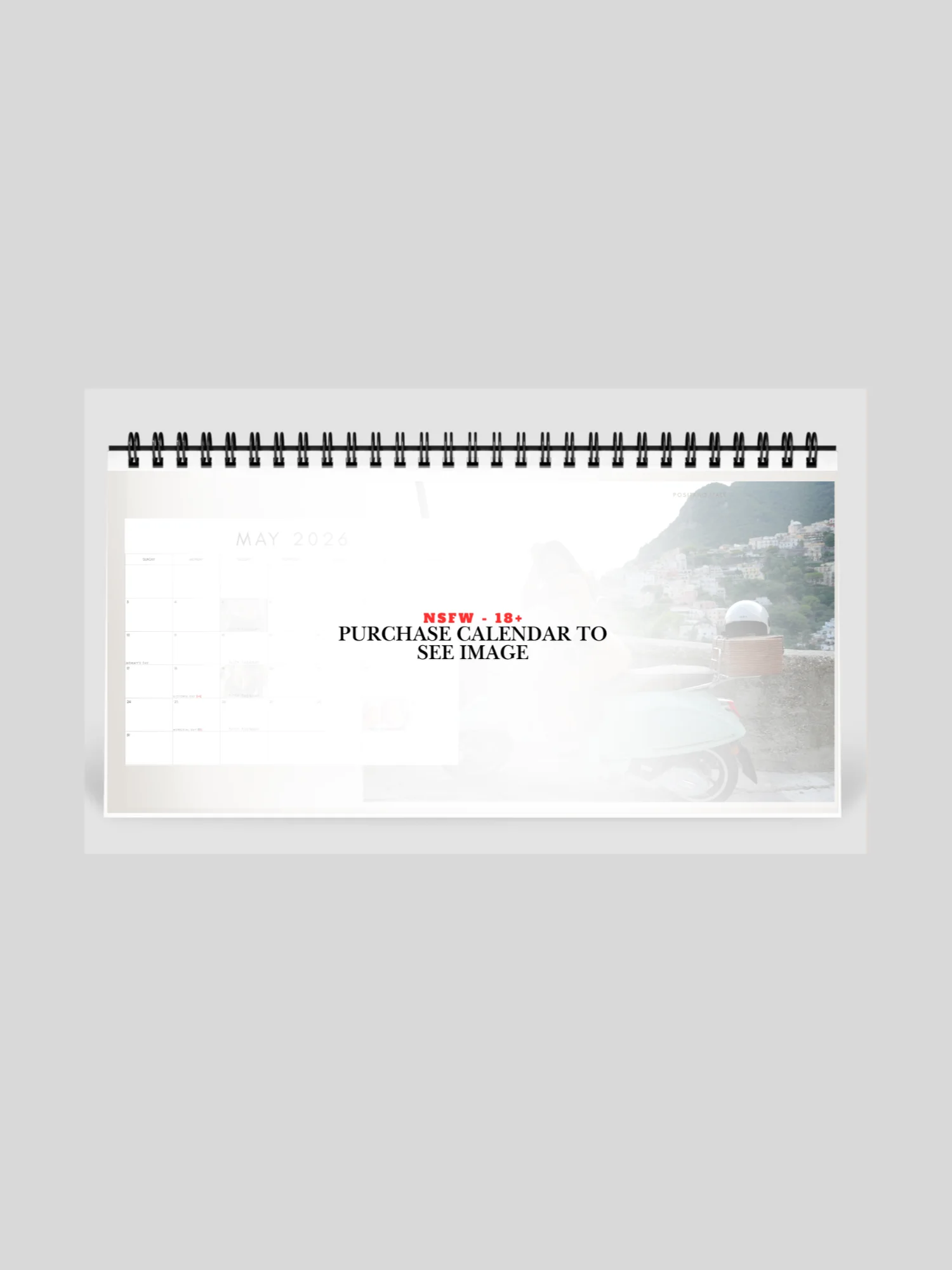 Desk Calendar - 2026 Nakey Calendar product image (4)