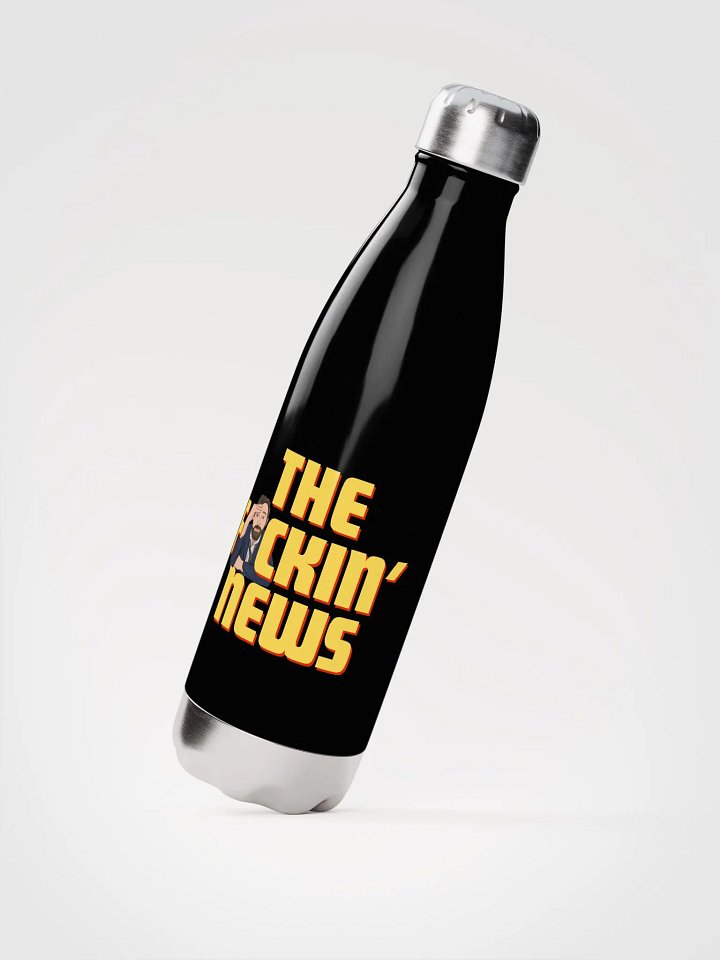 The F*ckin' News Stainless Steel Water Bottle product image (2)