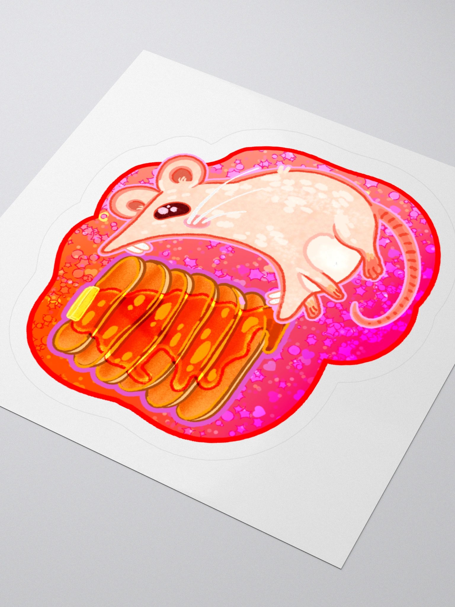 Pancake Mouse Sticker product image (7)