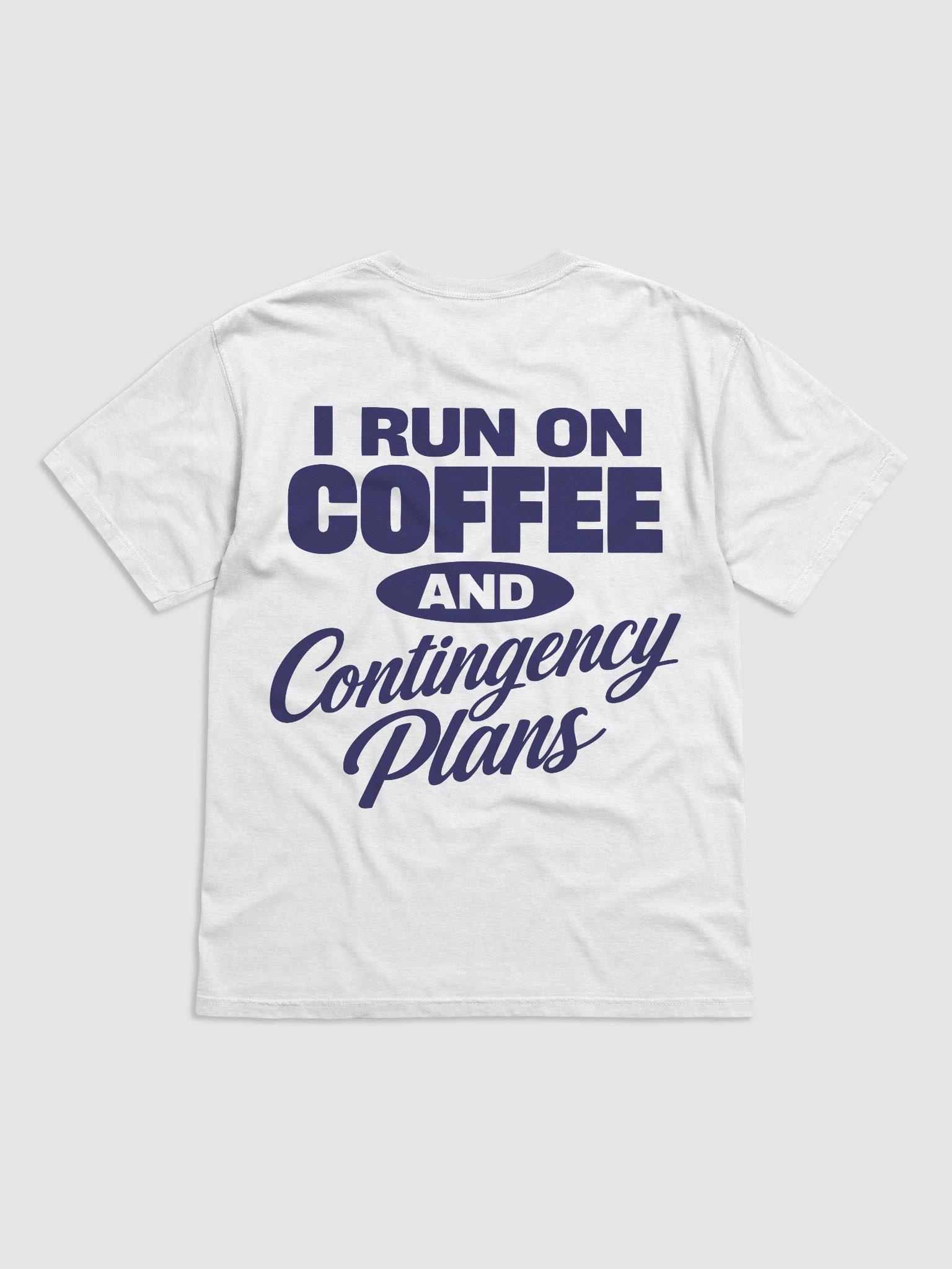 Team T-Shirt - Coffee (White) product image (1)
