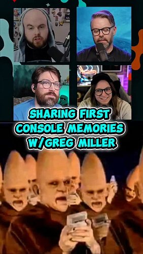 What memories do you have with your first console? Thanks again @gameovergreggy for stopping by and sharing your video game “...