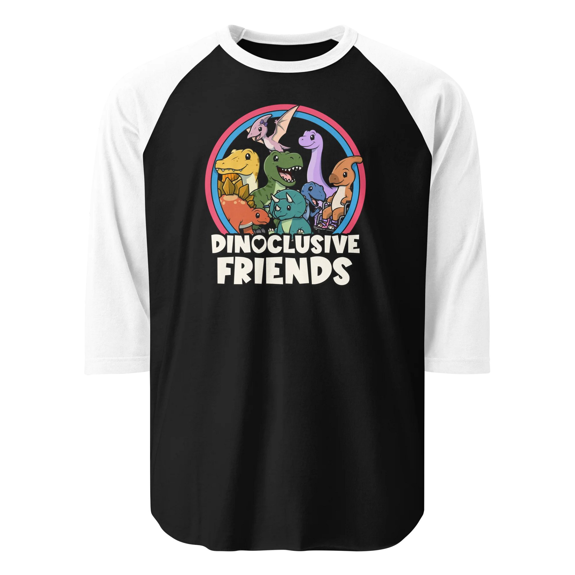 Dinoclusive Friends - Raglan Tee product image (1)