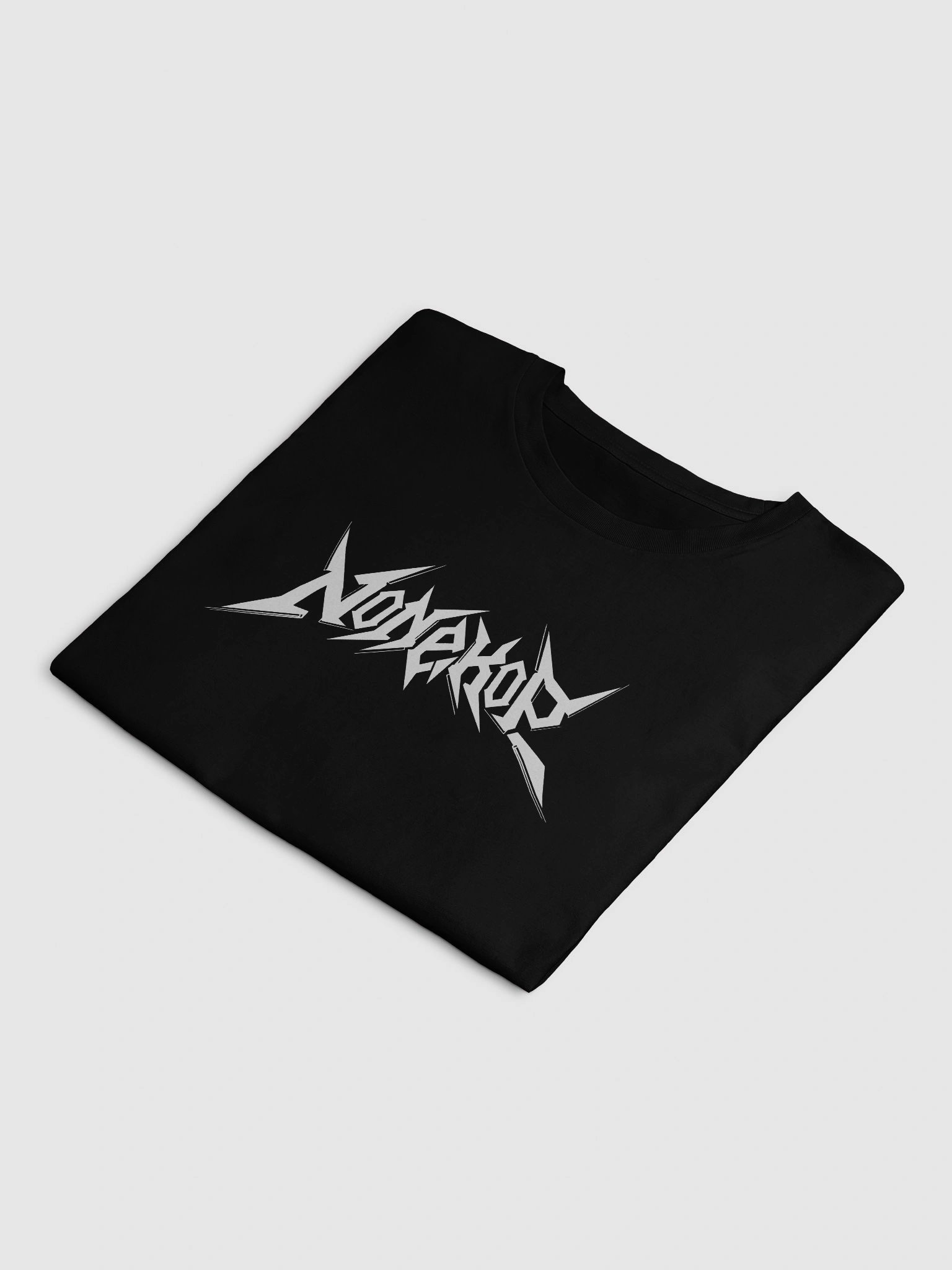 NoNekoP Logo - White - Crop Top product image (4)
