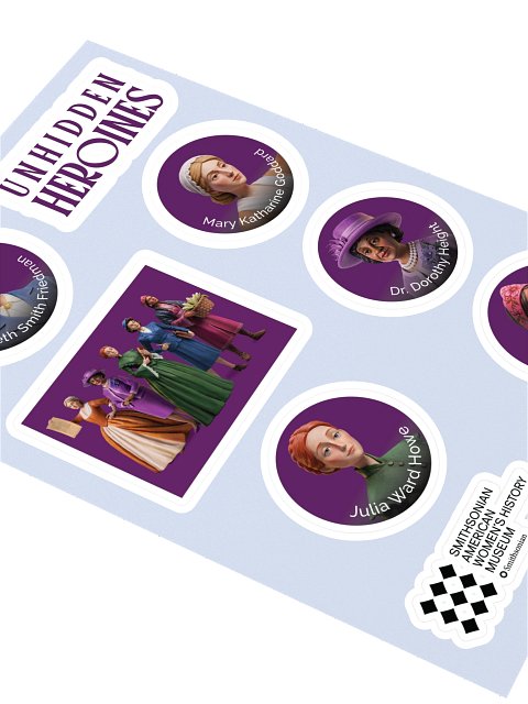 Unhidden Heroines Sticker Sheet product image (2)