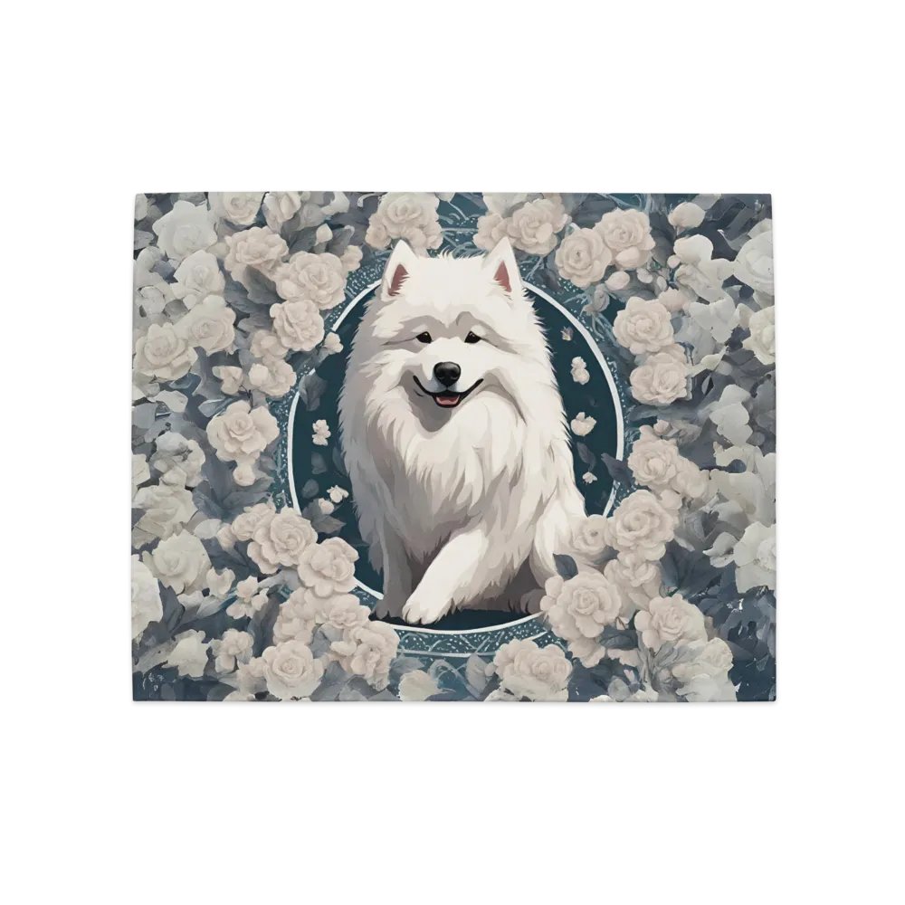 Floral Samoyed Placemat Set product image (5)