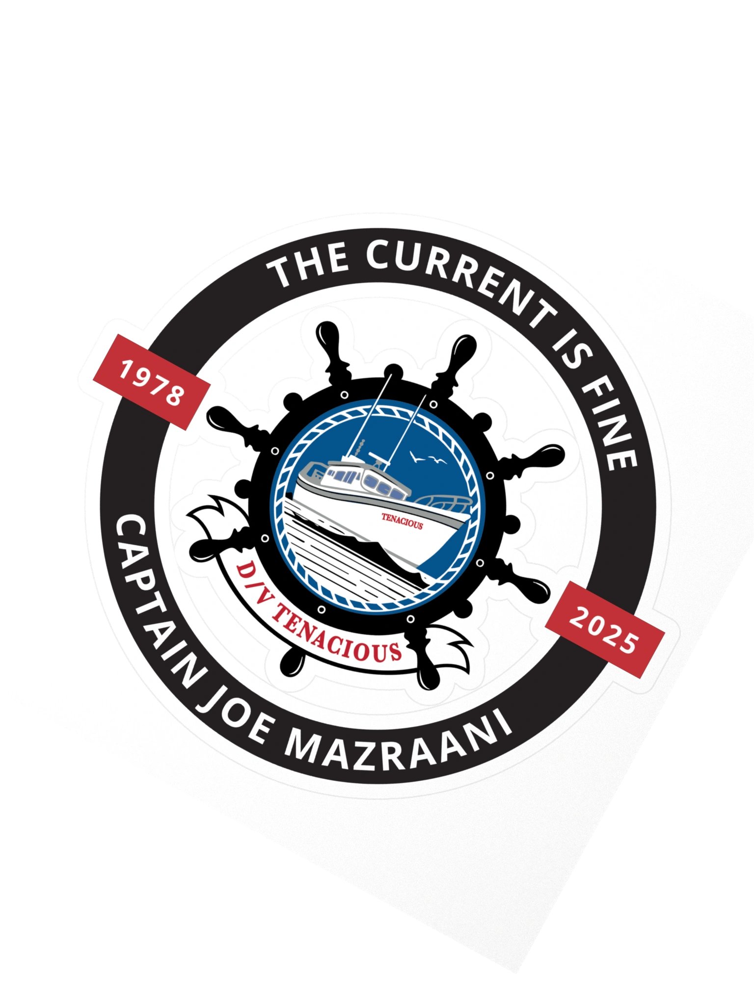 Current is fine - Fundraiser Sticker product image (2)