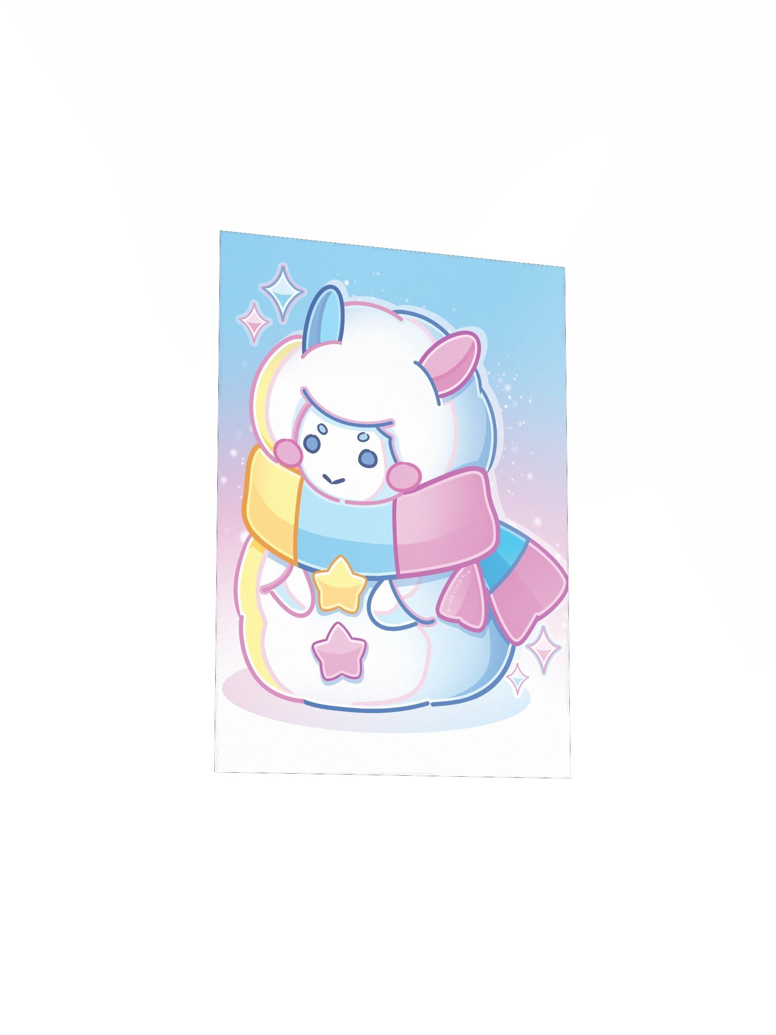 Hanabi Snow Sheep 2025 Print product image (19)