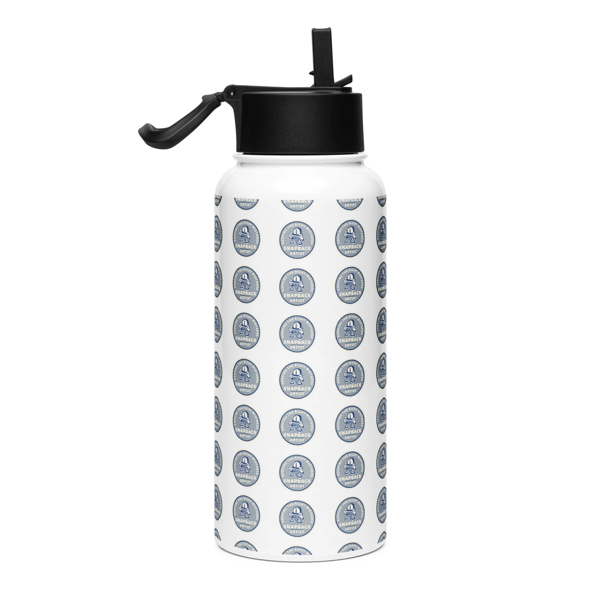 SnapBack Hydrate Grid Stainless Steel Water Bottle product image (4)