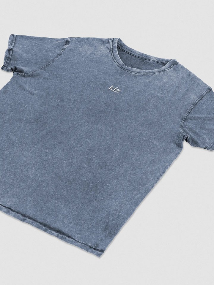 KIZ - EMBROIDERY - DENIM TEE - BLUE product image (2)