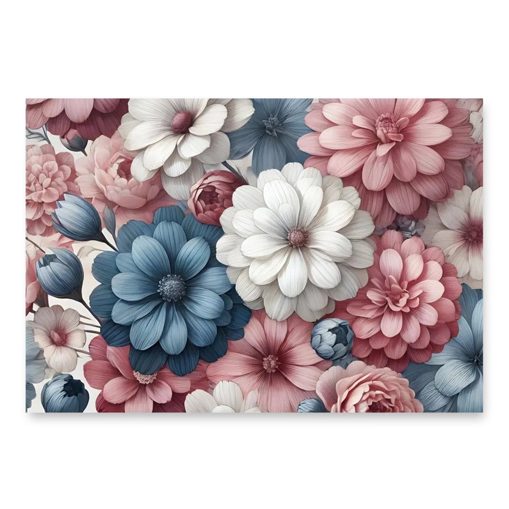 Pastel Blooms Wrapping Paper Set product image (3)