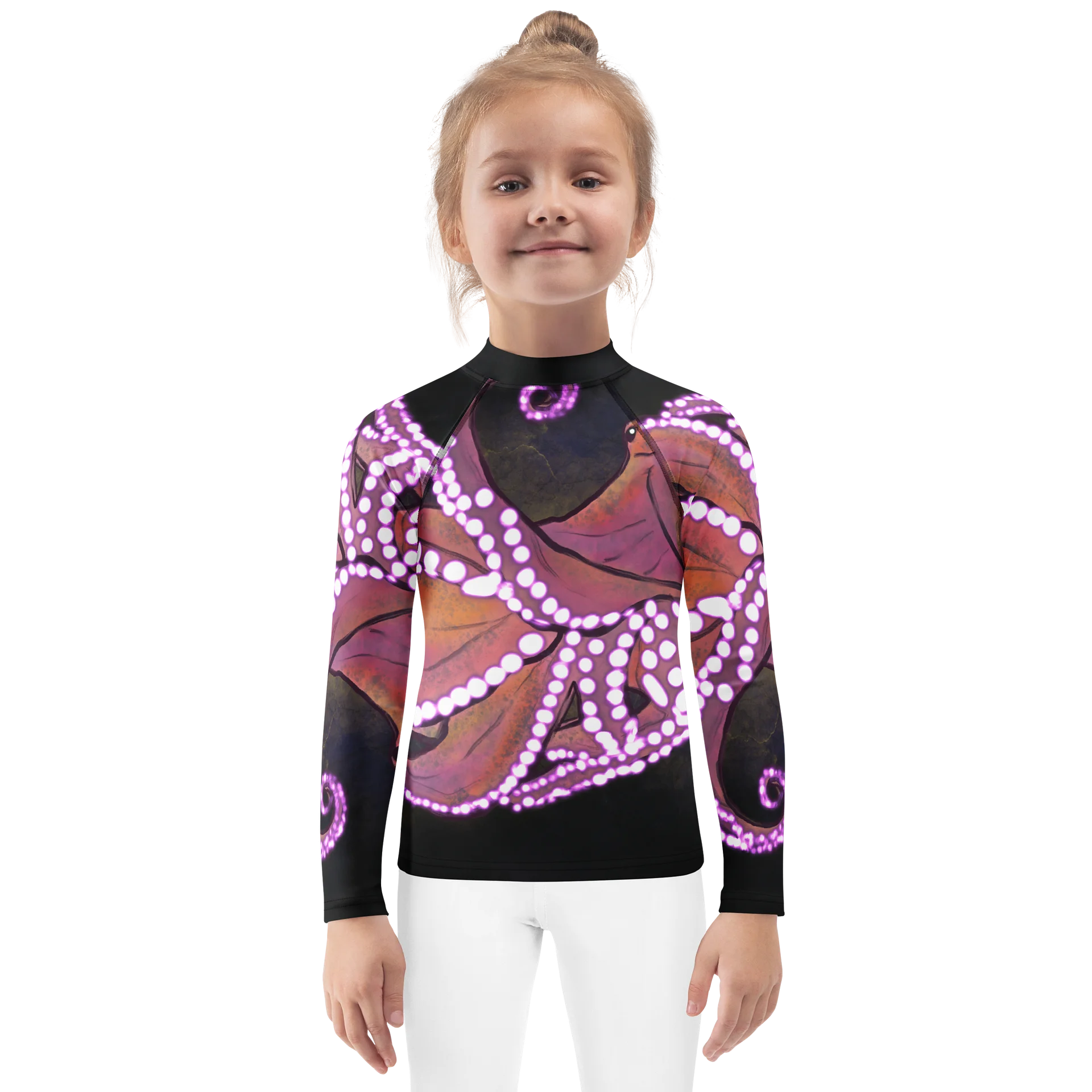 The Tinkerer — Kids Octopus Rash Guard product image (1)