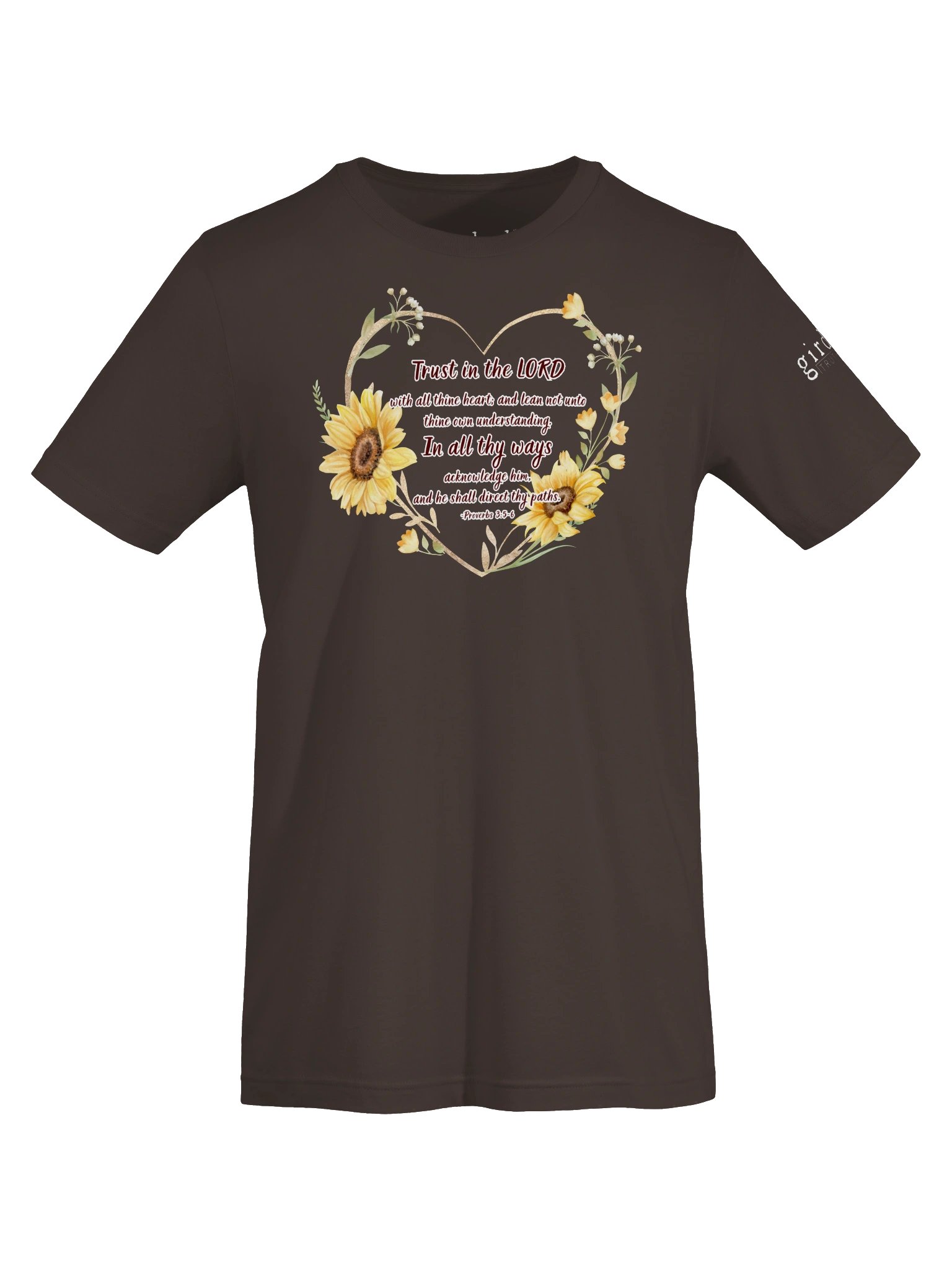 Trust in the Lord Proverbs 3:5-6 Tee product image (5)