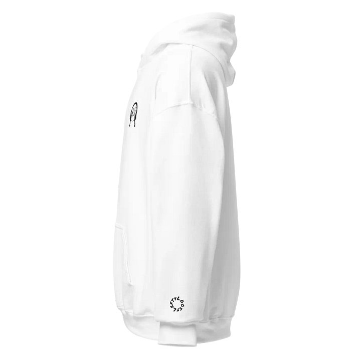 Unisex Malka SCREAMwear White Gildan Classic Hoodie. product image (2)