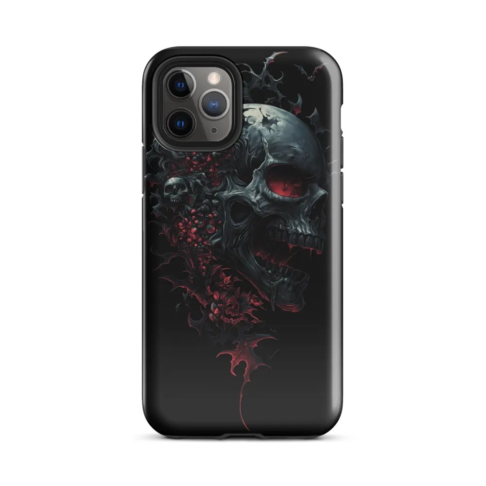Red Skull Chaos iPhone Tough Case product image (27)