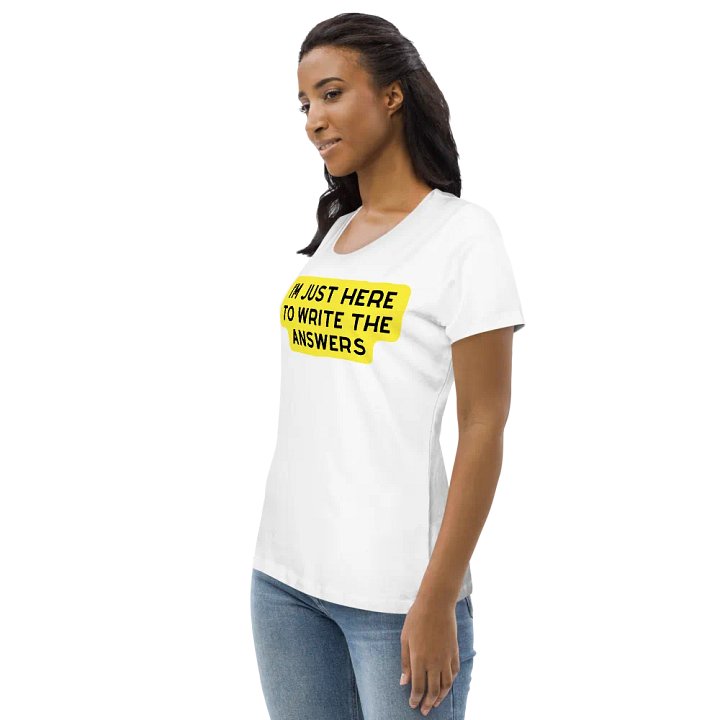 Designated Scribe Fitted T-Shirt product image (2)