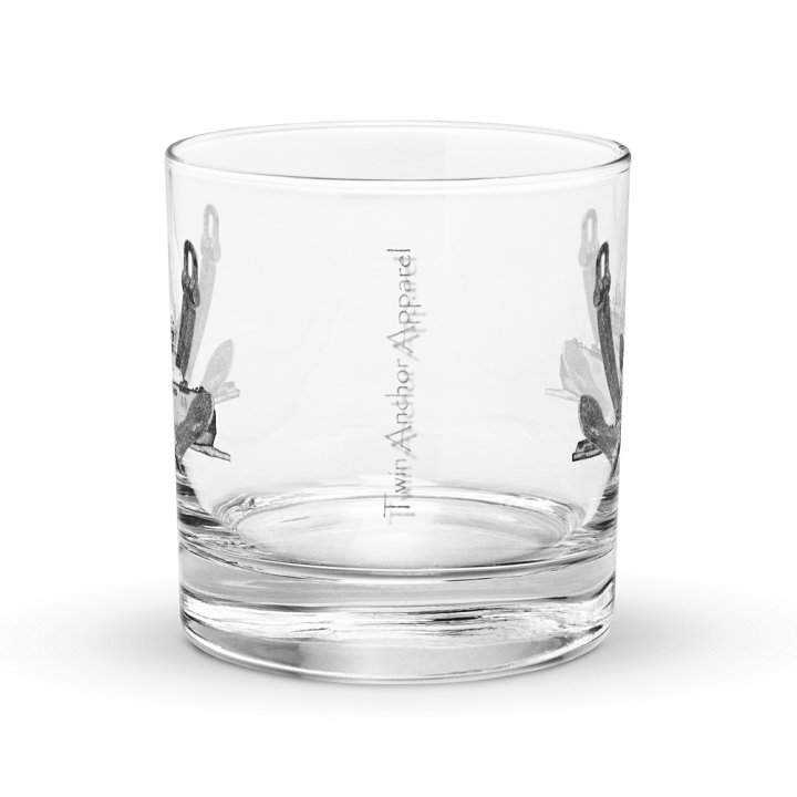 Twin Anchor Titan tug Rocks Glass 10.5oz product image (2)