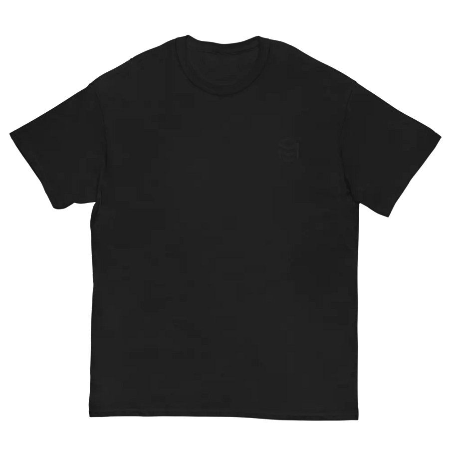MathManEU Logo T-Shirt - Embroidered (Black) product image (15)