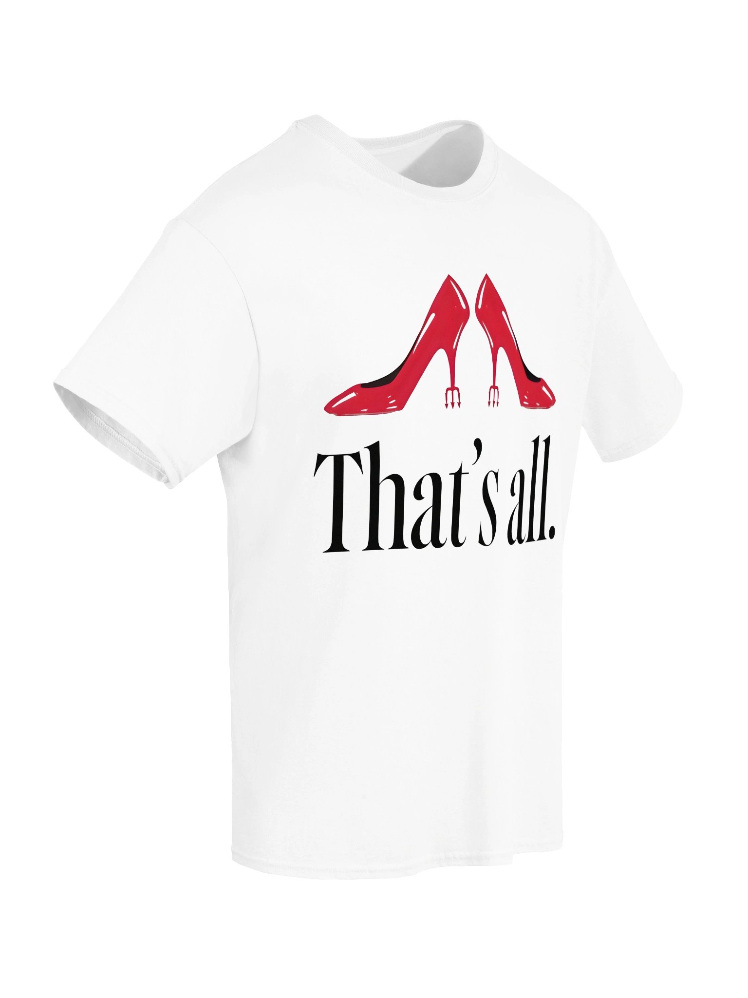 Red Stiletto Heel Statement Tee product image (6)