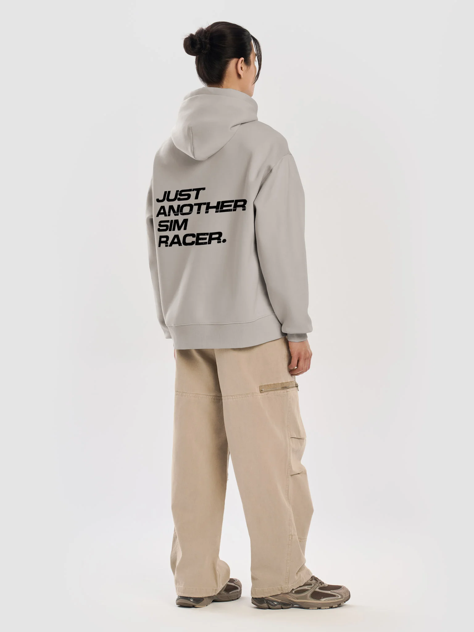 JASR Stone & Black Racer Hoodie product image (3)