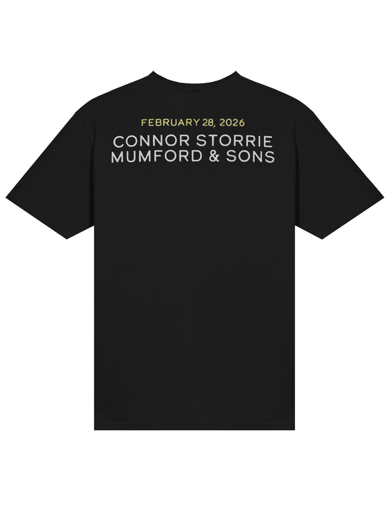 Connor Storrie Mumford and Sons February 28 2026 Shirt product image (4)