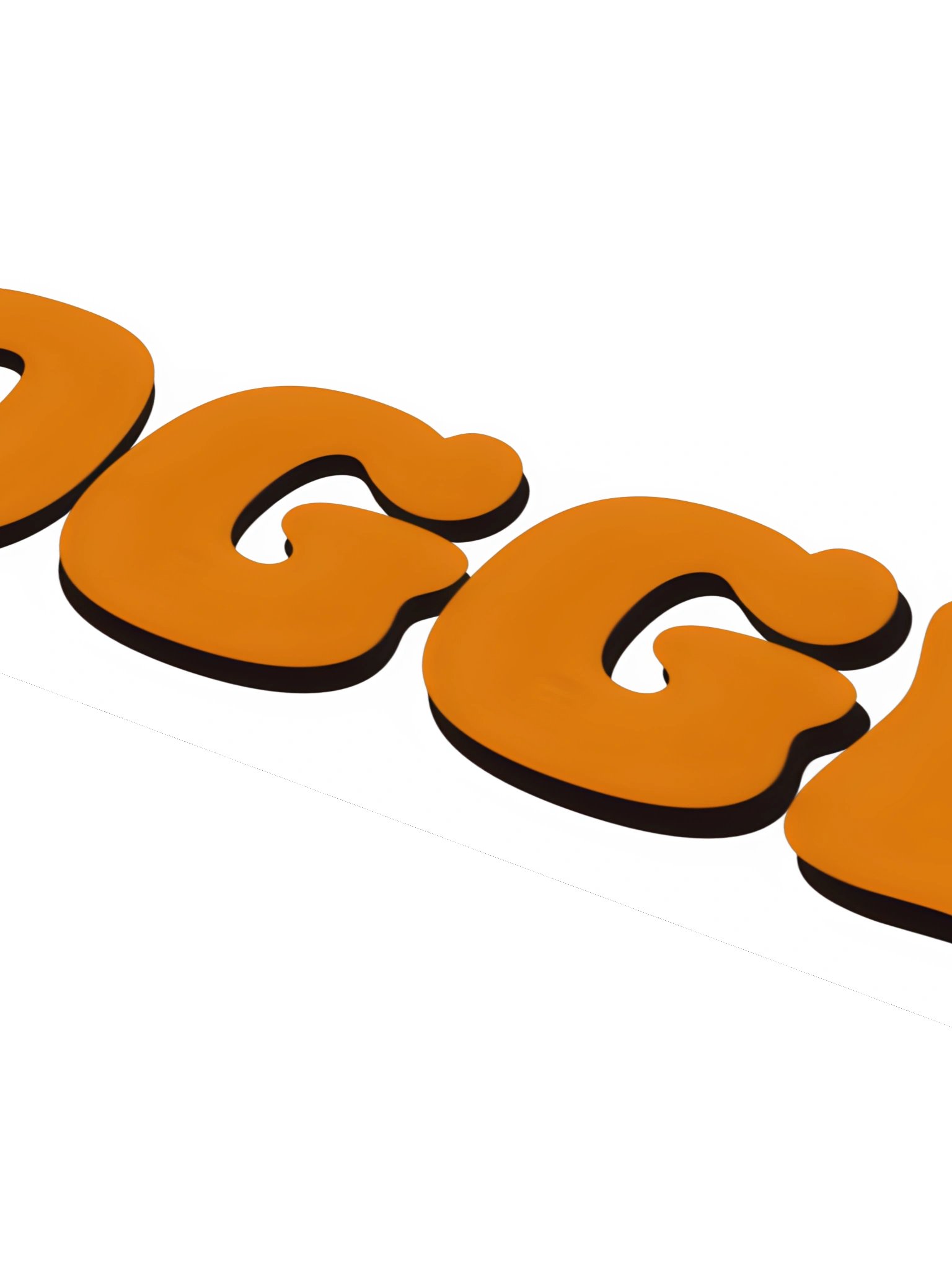 Logged Letter Vinyl Bumper Sticker product image (4)
