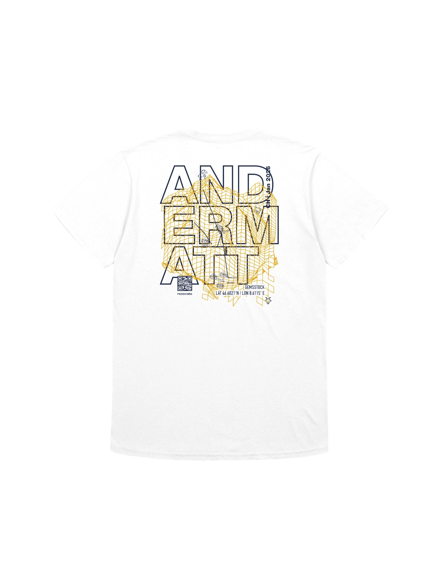 Andermatt Coordinates and Resort white (front and back print) product image (2)