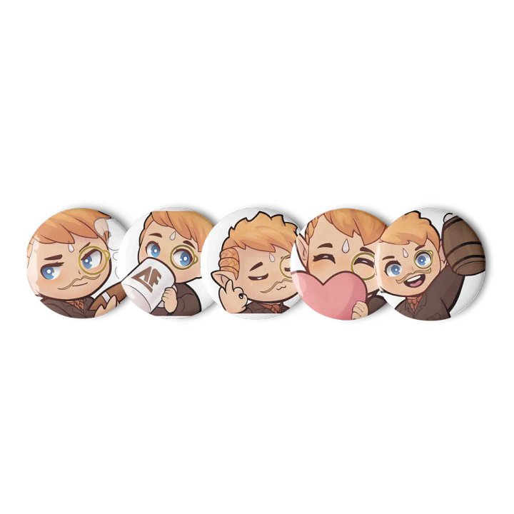 Lalafell_af Buttons! product image (3)