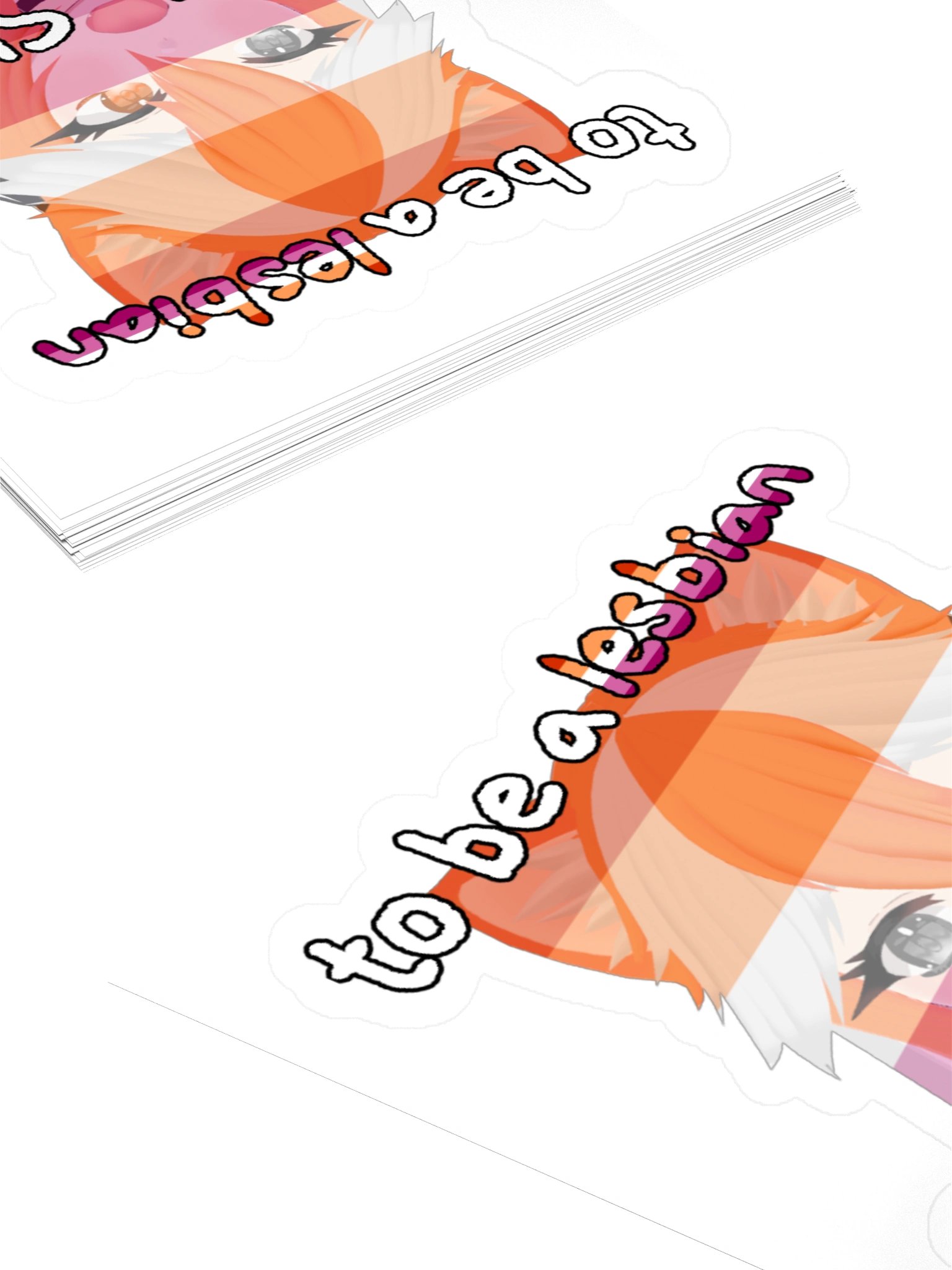 To be a Lesbian Sticker product image (10)