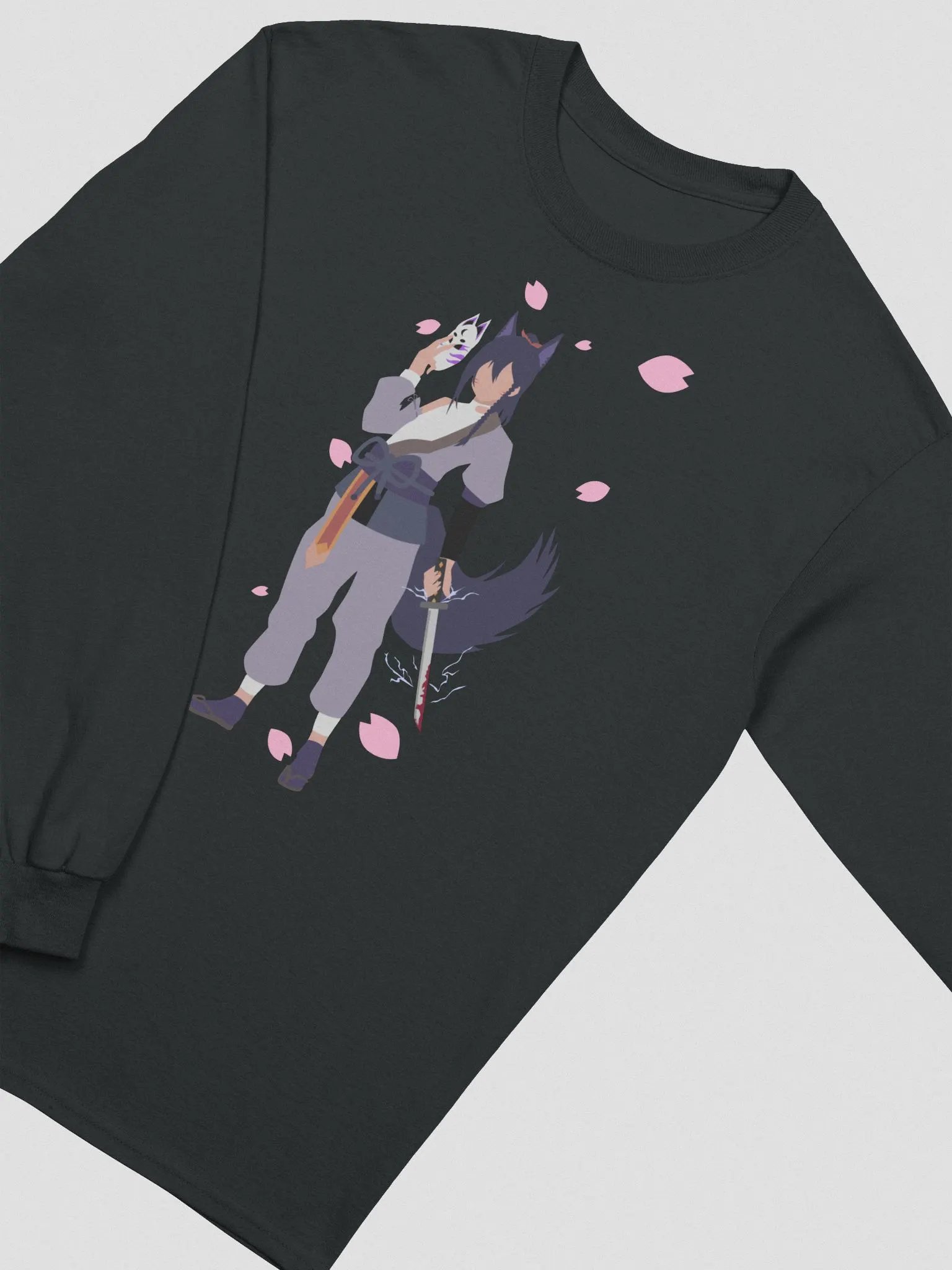 Gildan Ultra Cotton Long Sleeve T-Shirt - LowPro | Dark Mode product image (16)