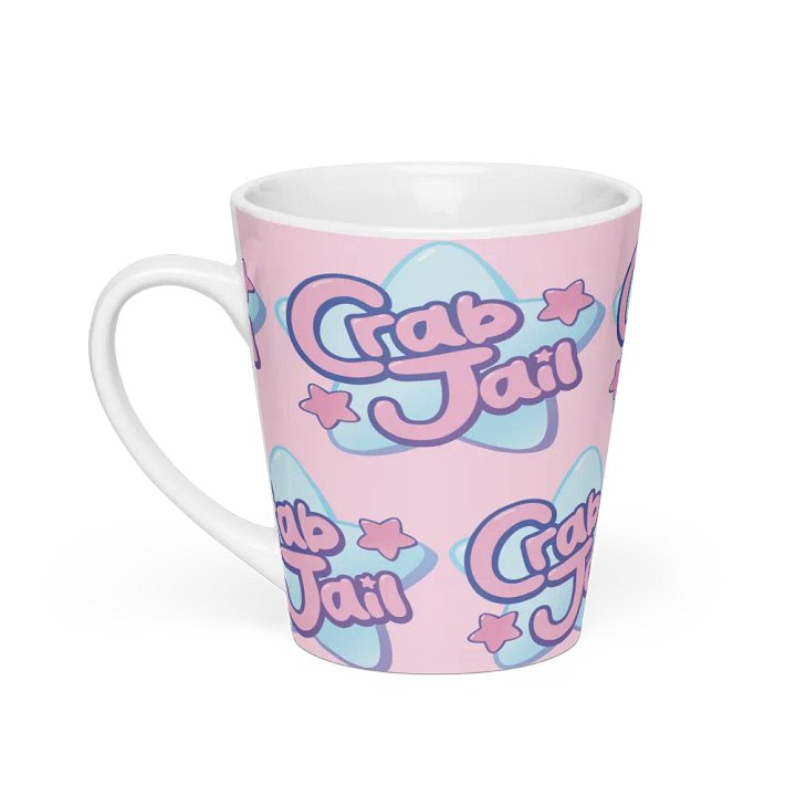Crabjail Logo Latte Mug product image (1)