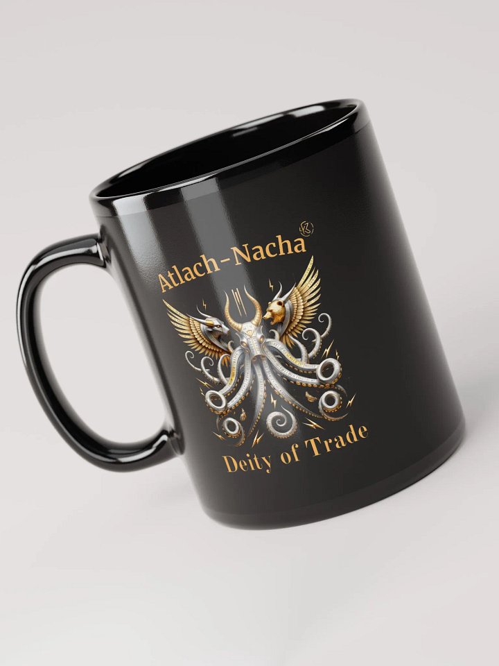 Supernal Atlach-Nacha | Black Glossy Mug product image (2)