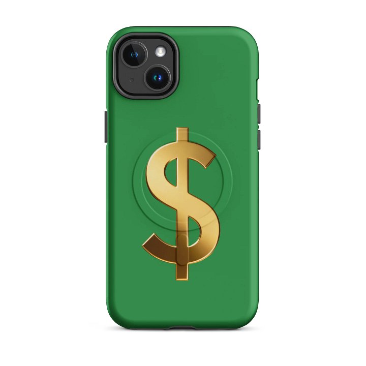 Golden Dollar Sign MagSafe® iPhone Case product image (18)