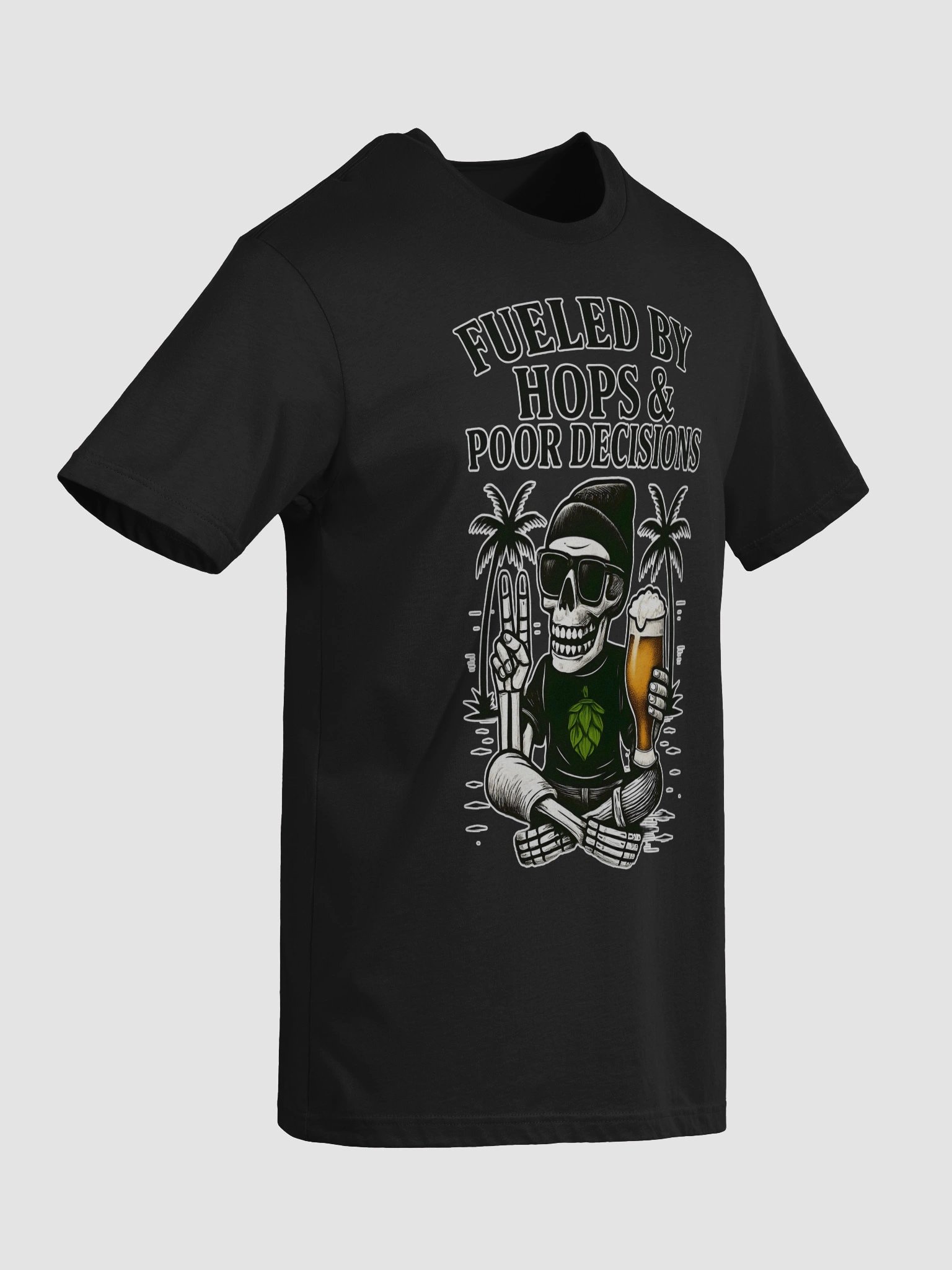 Fueled by Hops & Poor Decisions Tee – Brew Bold, Live Loud product image (5)