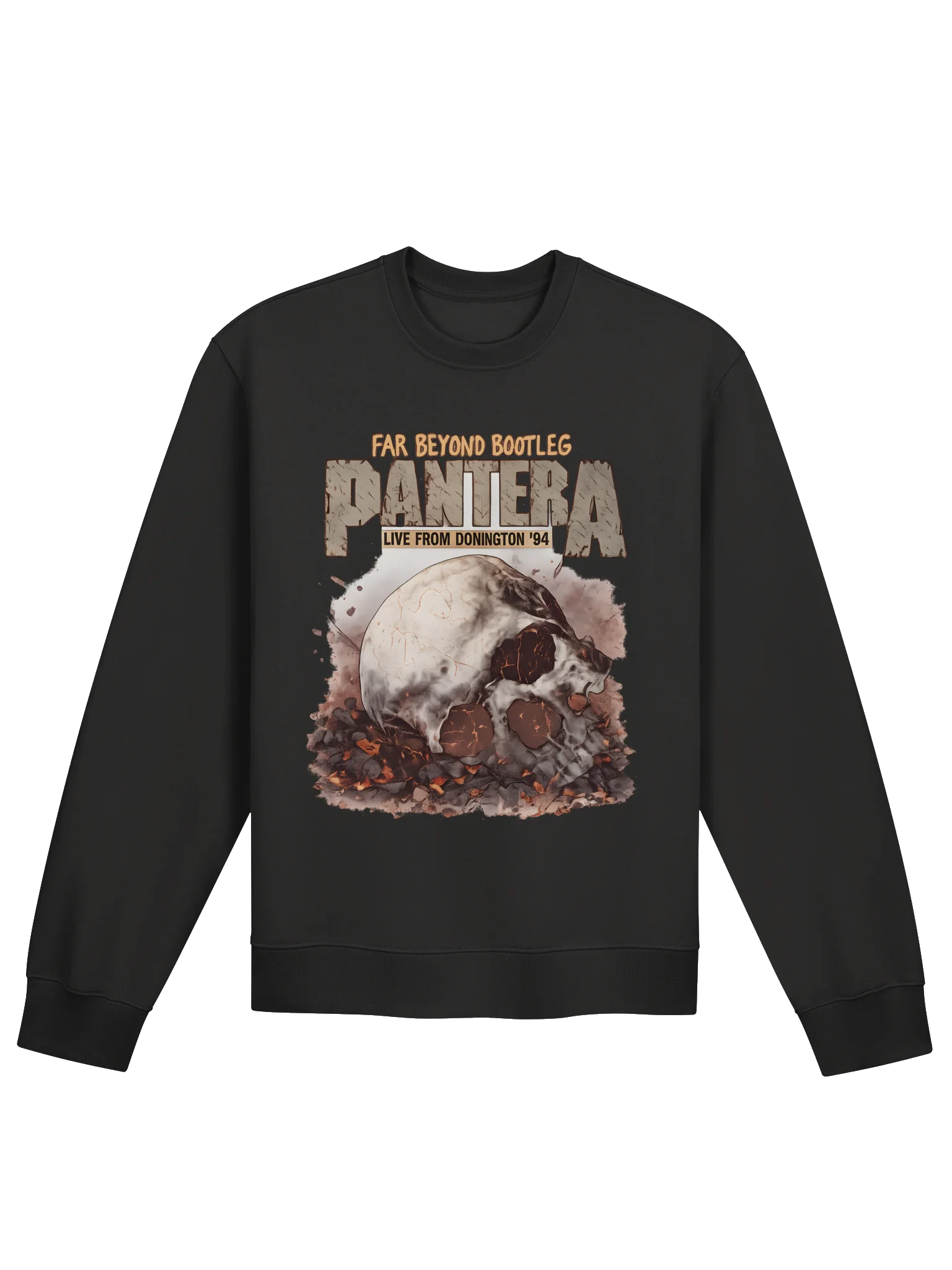 Pantera Live From Donington ’94 Skull Sweatshirt product image (1)