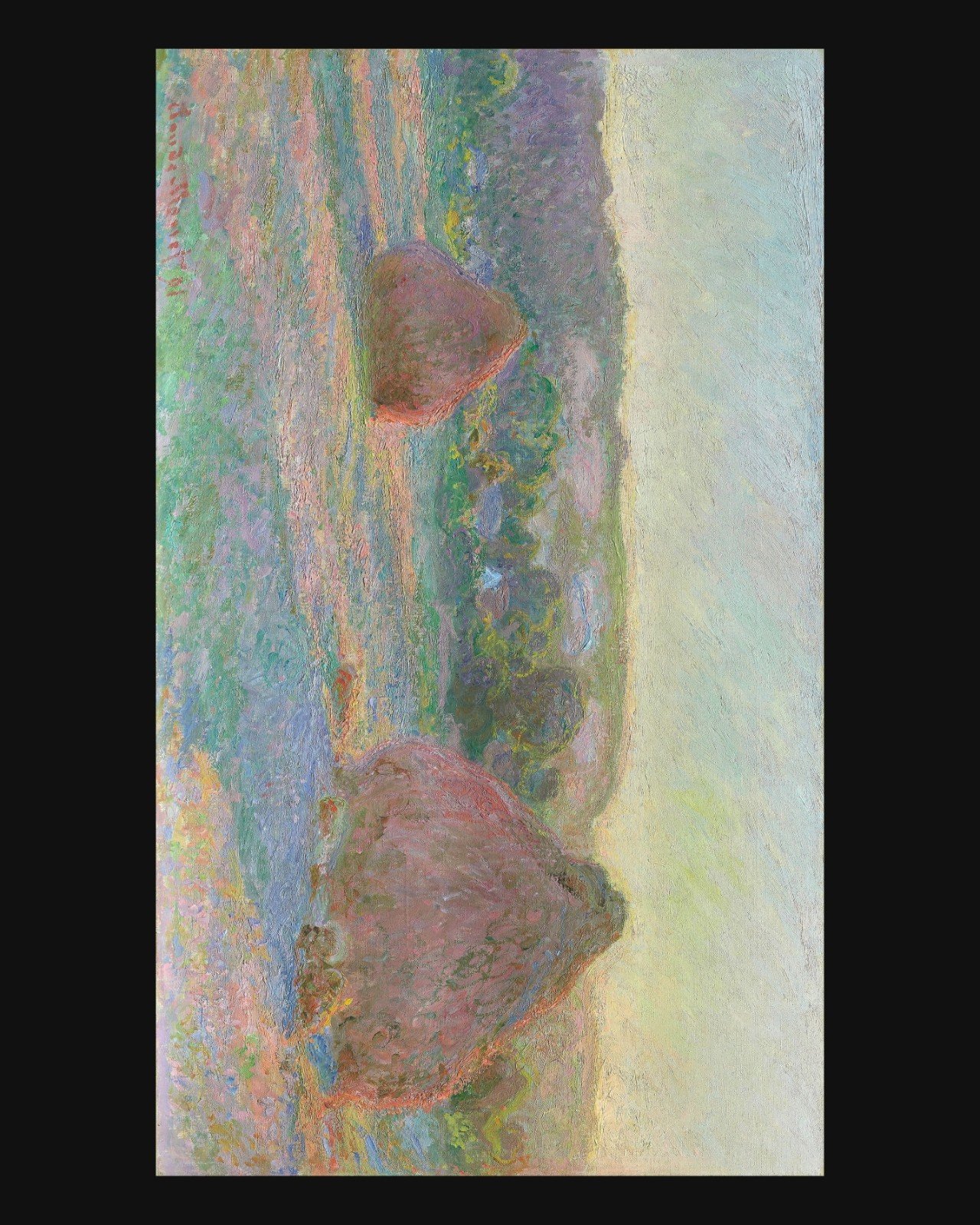 Monet, Stacks of Wheat (End of Summer) — Fine-Art Poster product image (1)