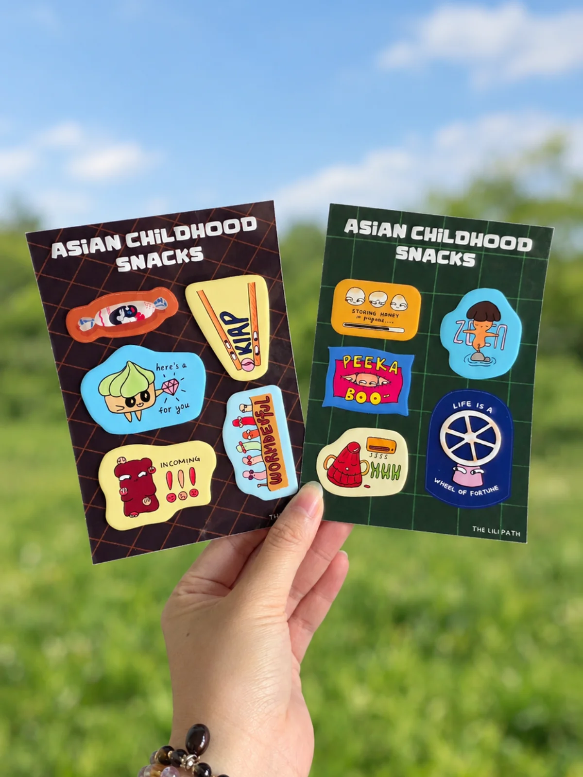 Asian Childhood Snacks Sticker Sheets product image (1)