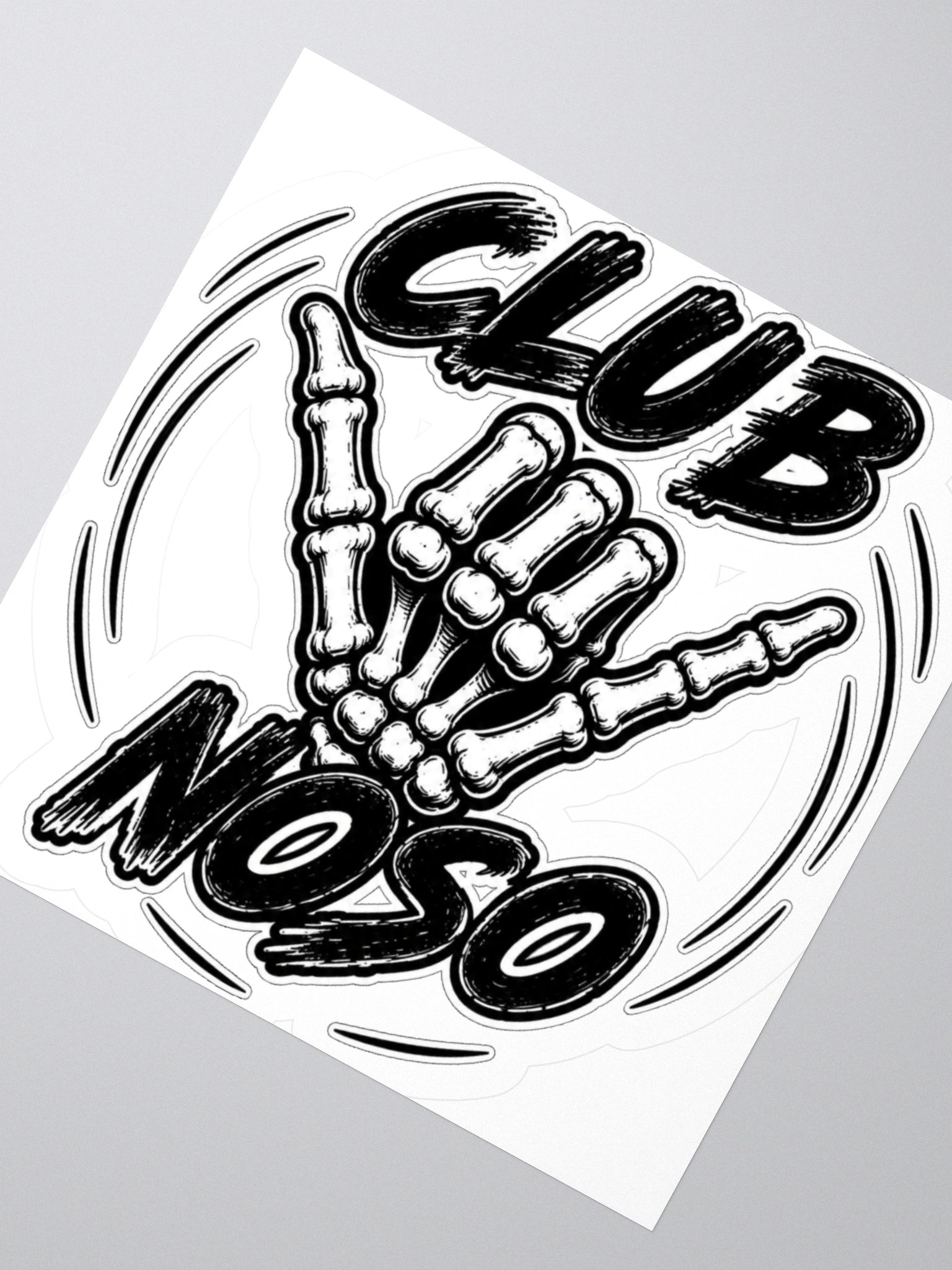 Club Noso Shaka Hand Sticker product image (2)