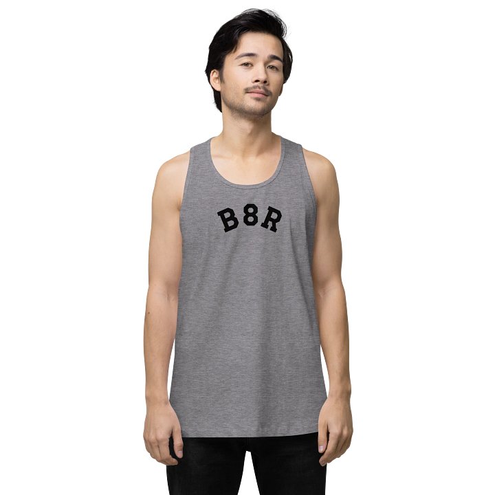B8R Varsity Tank (Black Logo) product image (1)