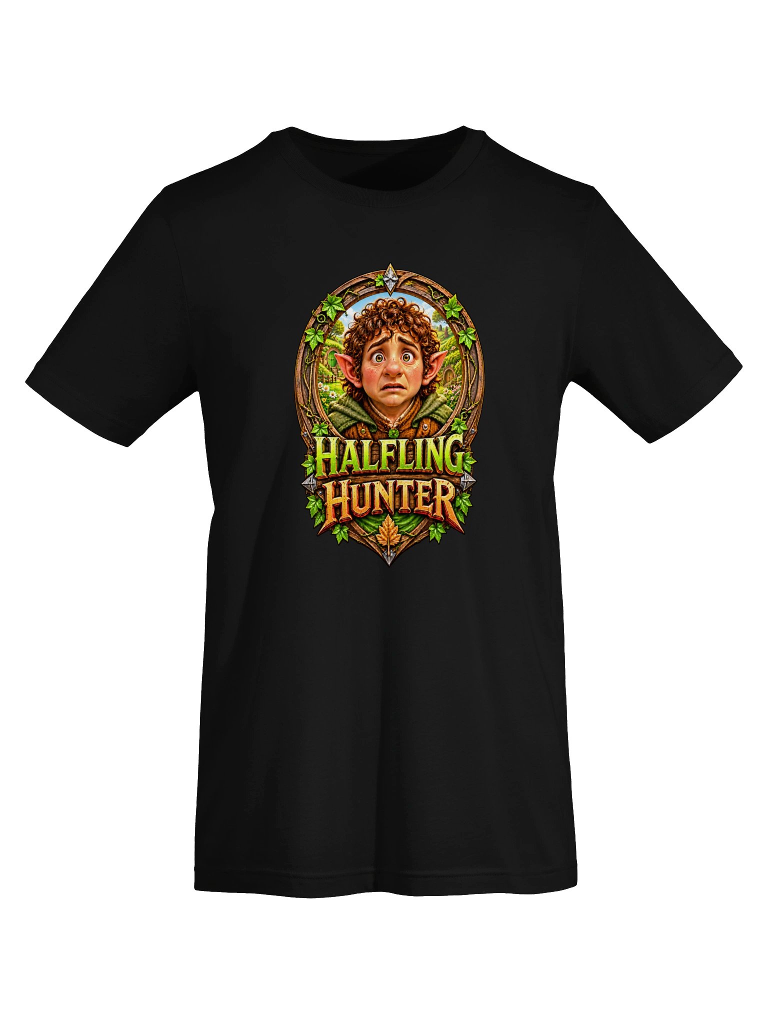 HALFLING HUNTER: Uh Oh | Fantasy RPG T-Shirt product image (5)