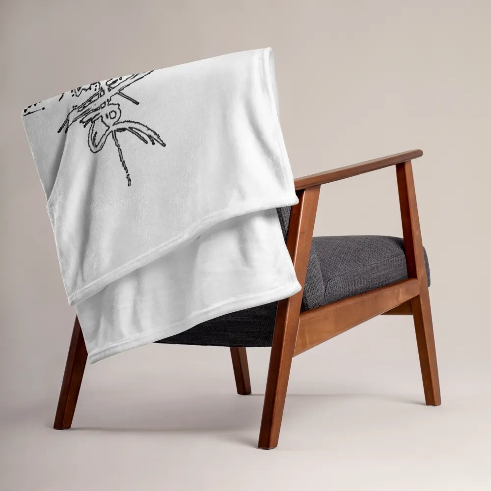 Fleece Throw Blanket Full Logo product image (3)