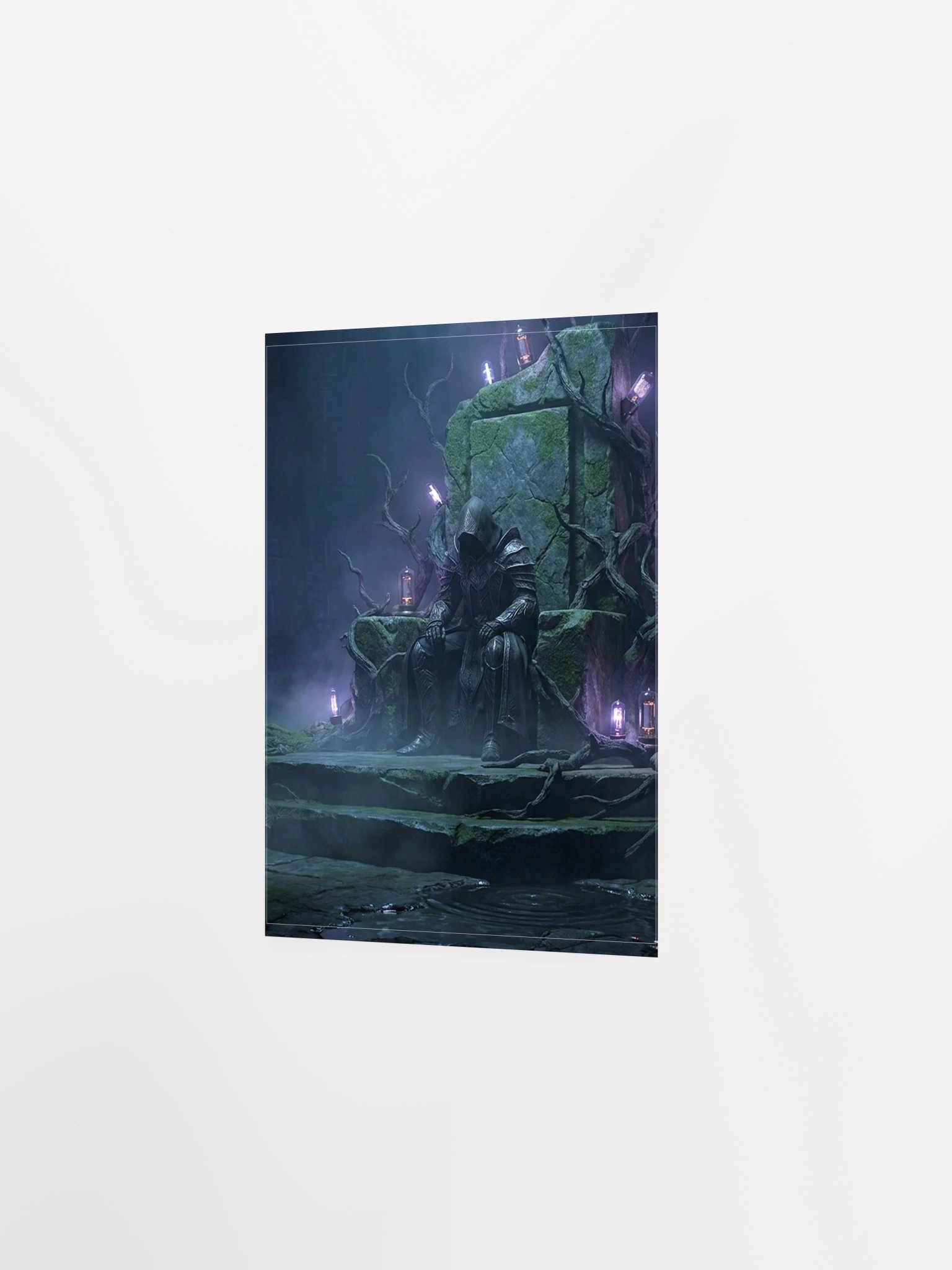 Concrete Kingdom — Neon Megastructure (300 DPI Museum Matte Print) product image (12)