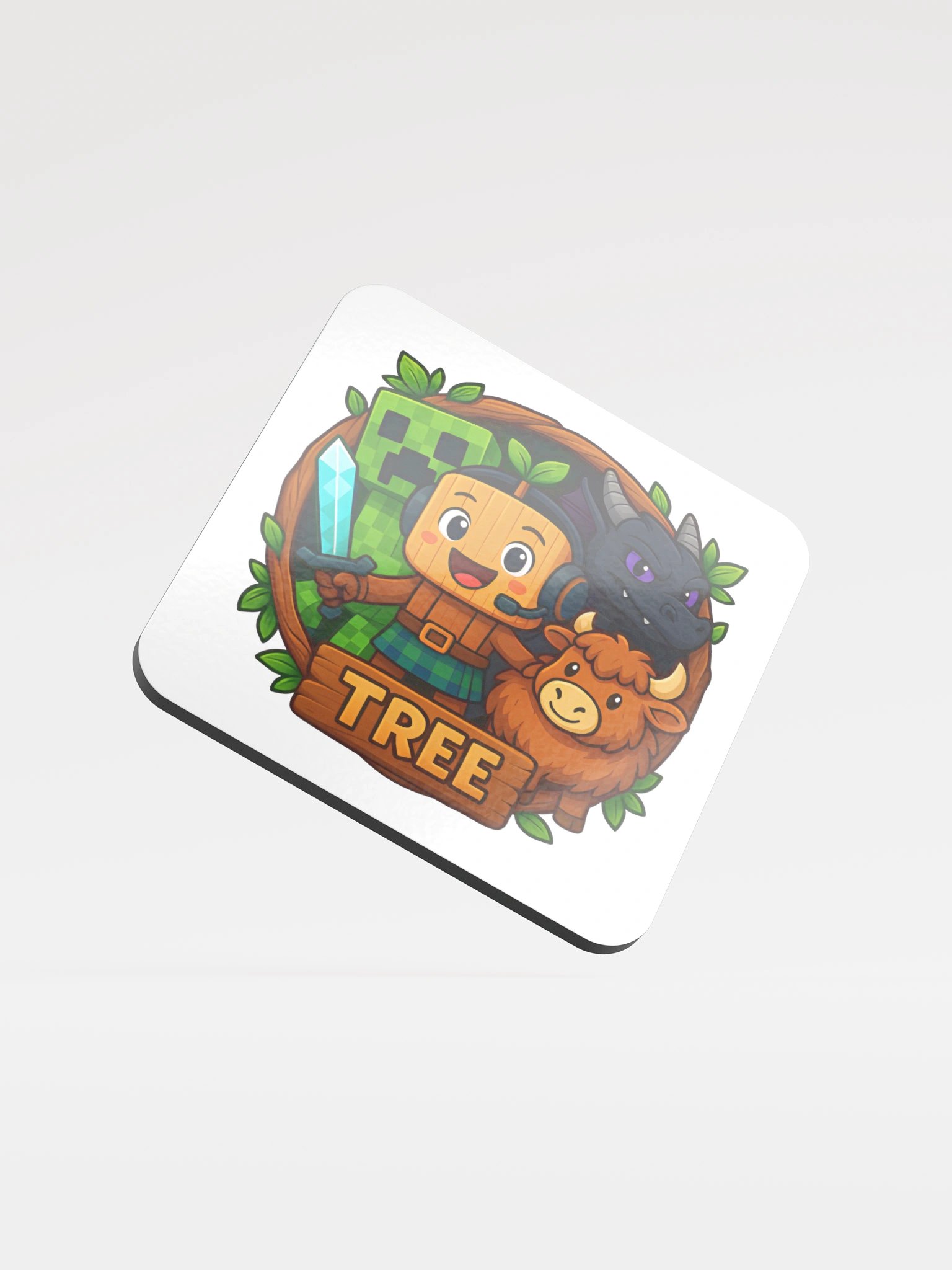 Tree Coaster White product image (1)