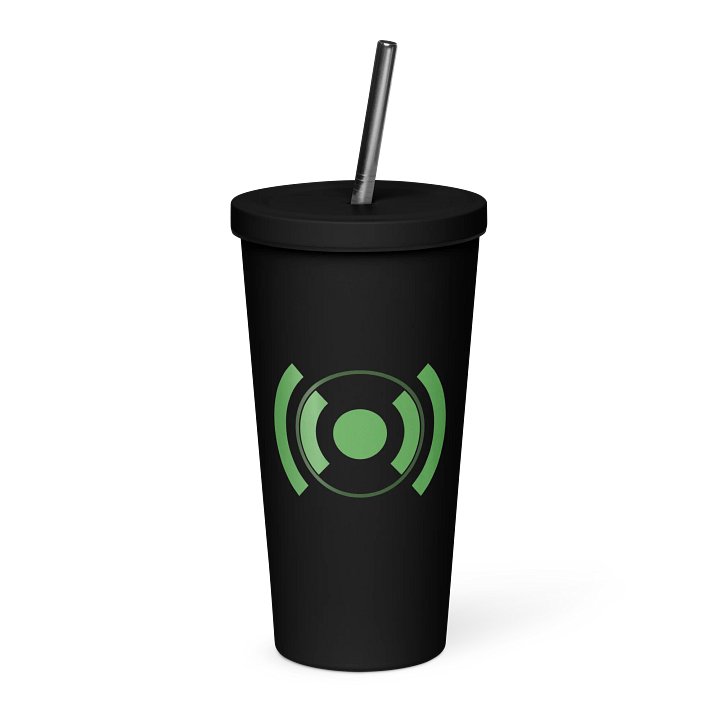 Lanterns Live Emblem | Insulated Tumbler with a Straw by Allcolor product image (1)