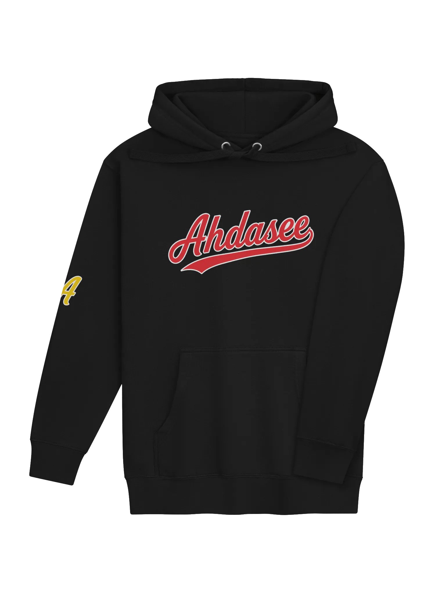 Ahdasee Records Hoodie - Black product image (4)