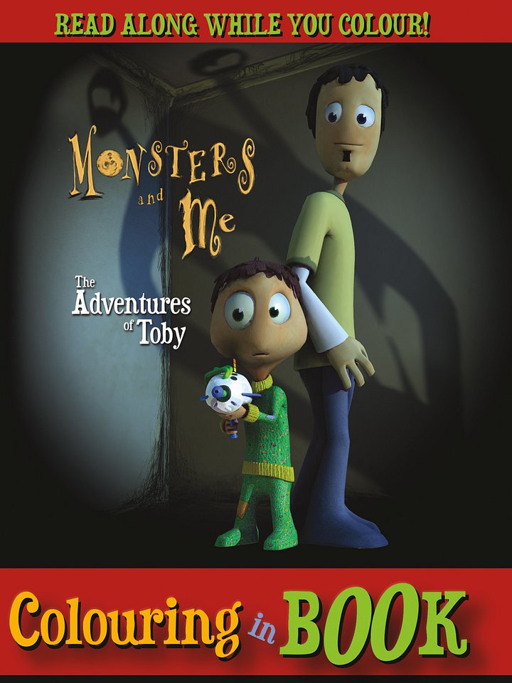 Monsters & Me Colouring Book product image (1)