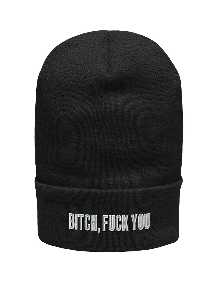 Bitch Fuck You beanie product image (1)