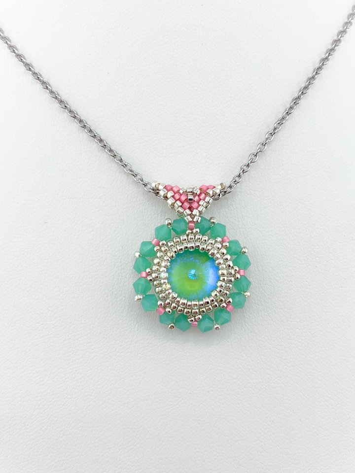 Beading Pattern - Crystal Aria Pendant product image (1)